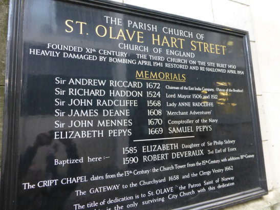 St Olave Board