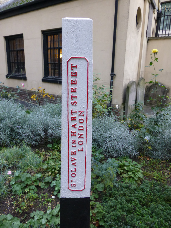 St Olave Old Street sign